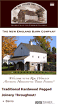 Mobile Screenshot of newenglandbarn.com